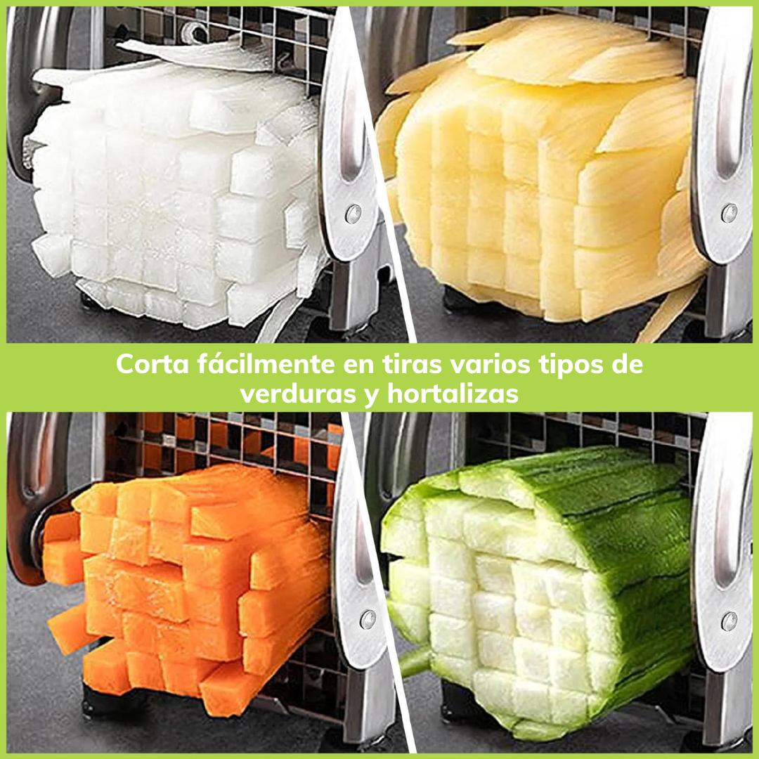 Cortador De Patatas Y Verduras De Acero Inoxidable