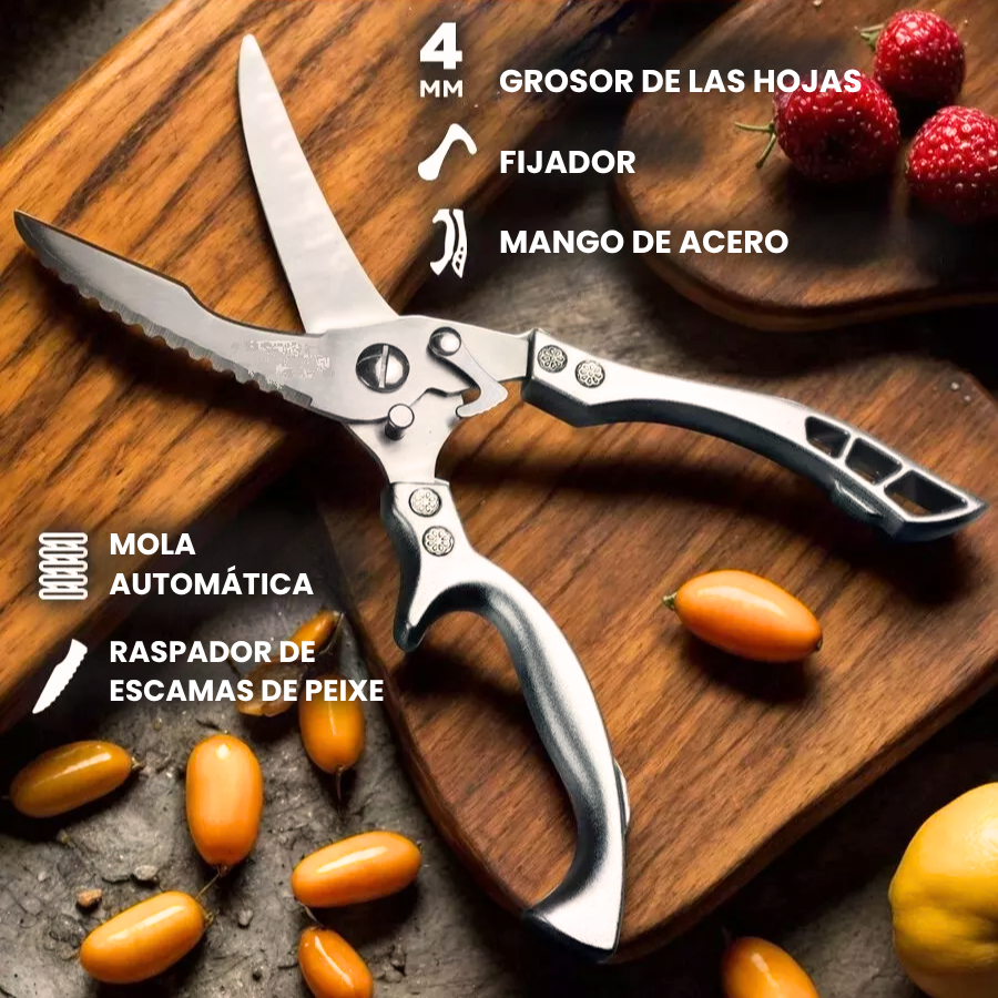 🇪🇸 Tijeras de acero premium importado de la República Federal de Alemania