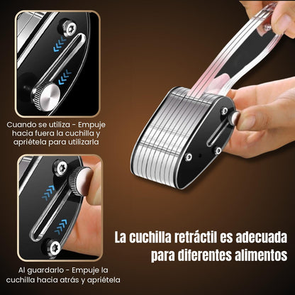 [Paso De Herramienta De 3MM] Utensilio De Cocina Multifuncional - Cortador De Verduras, Cortador De Pollo, Cortador De Cintura