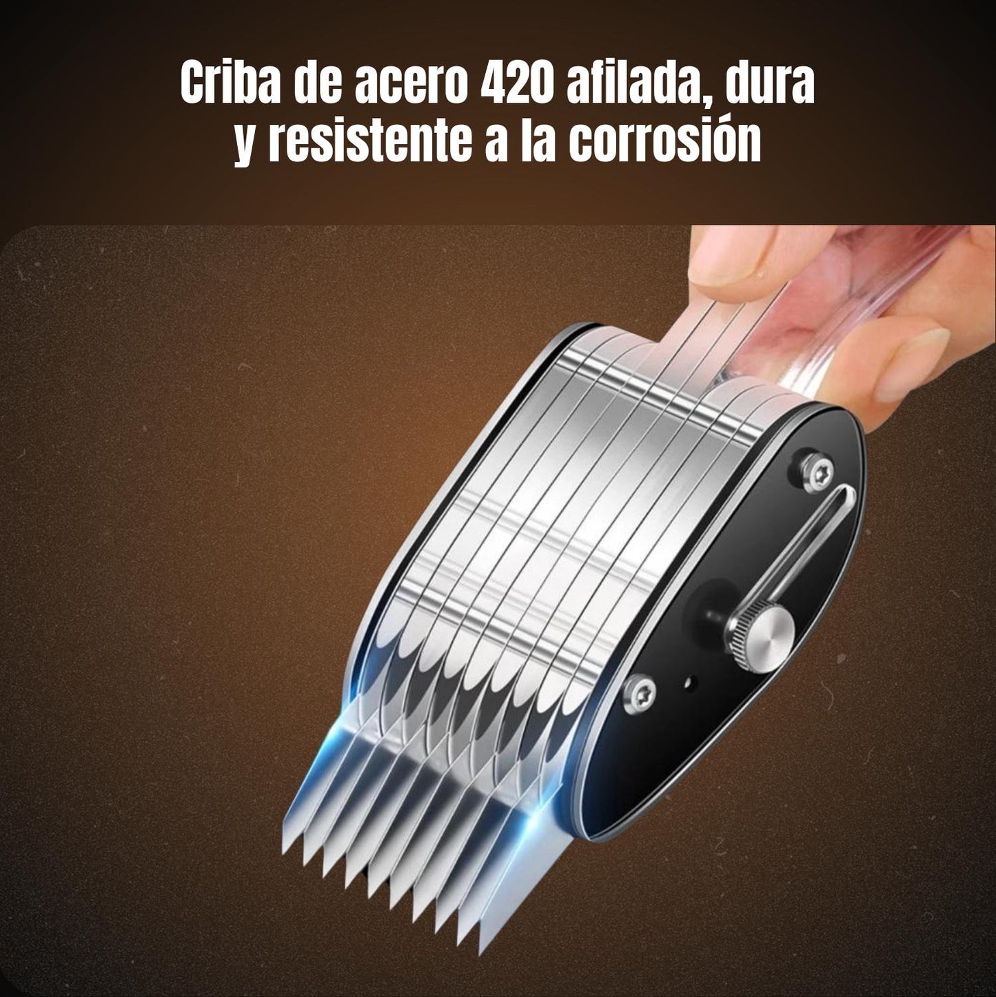 [Paso De Herramienta De 3MM] Utensilio De Cocina Multifuncional - Cortador De Verduras, Cortador De Pollo, Cortador De Cintura