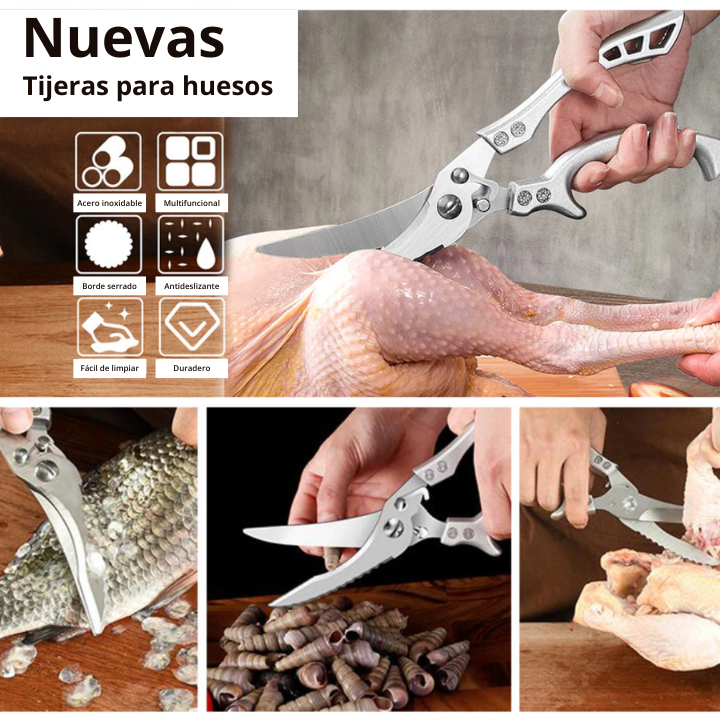 Tijeras para huesos de acero inoxidable potente