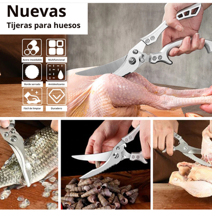 Tijeras para huesos de acero inoxidable potente
