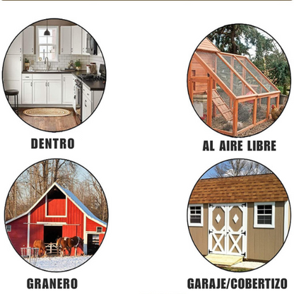 🐭 Trampa para ratones con tapa de cubo: admite hasta 35 ratones