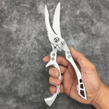 ✄Tijeras de Cocina de Alta Resistencia con Hoja Dentada ✄