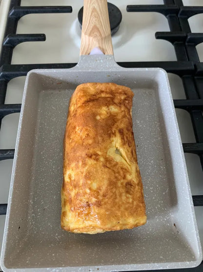 🇪🇸 Sartén cuadrada de piedra multifuncional antiadherente, apta para cocinas de inducción IH