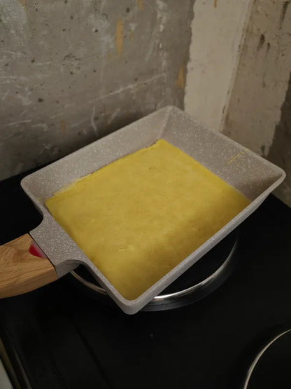 🇪🇸 Sartén cuadrada de piedra multifuncional antiadherente, apta para cocinas de inducción IH