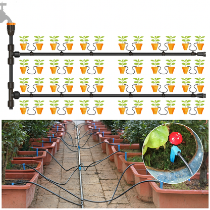 Sistema de Riego por Goteo Automático 4 en 1 – Descuento del 70%