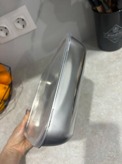 🇪🇸 (Compra 6 + 3 gratis) Cajas para alimentos de acero inoxidable alemán 304