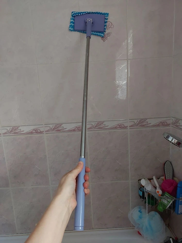 🇪🇸 Mopa con pinza para agarrar el paño en acero inoxidable alemán 304