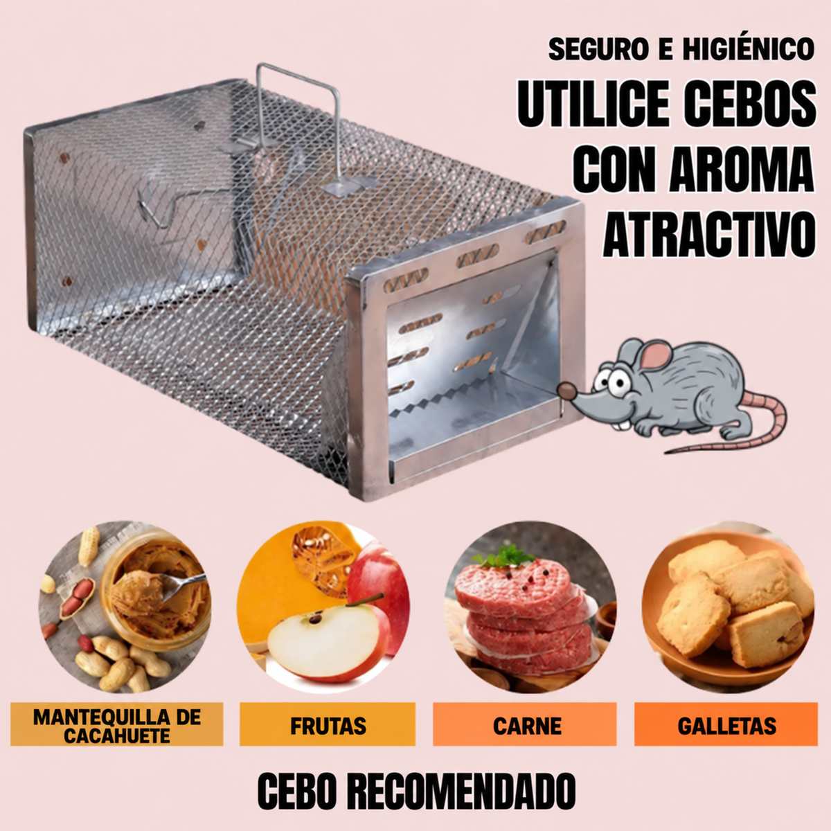 BestSeller™ - Gabbia Trappola Umana Per Topi, Mouse E Scoiattoli Vivi