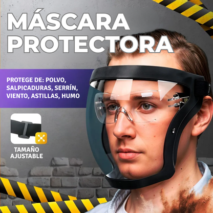 70% DE DESCUENTO | La Visera Protege La Cara, Los Ojos y Las Vías Respiratorias Durante el Trabajo