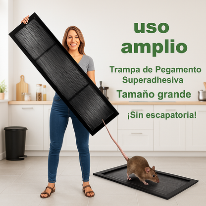 Trampas Adhesivas Profesionales – Extra Grandes para Atrapar Más Rápido